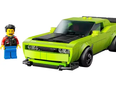 TwindBricks3D - 77237 Dodge Challenger SRT Hellcat Sports Car 3D print model