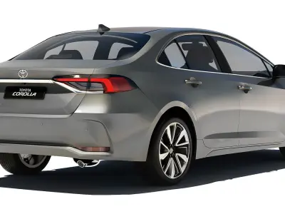 Toyota Corolla 2019 3D model