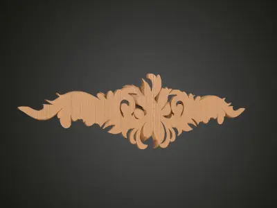 Rose fretwork 3D print model