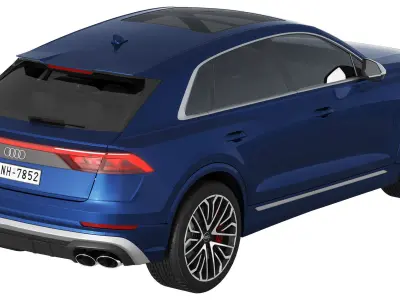 Audi SQ8 2024 3D model
