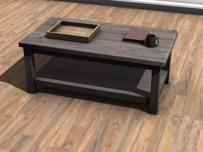 table 02 Free low-poly 3D model