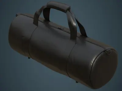 Gym Bag 1A Low-poly 3D model