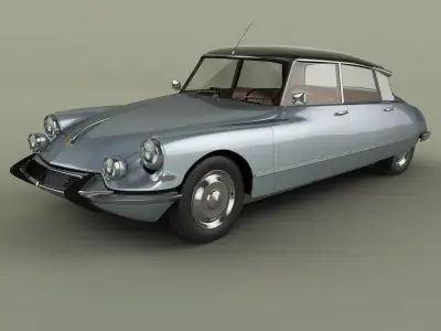 Citroen DS21 1965 3D model