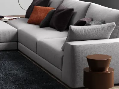Argo sofa - Misuraemme 3D model