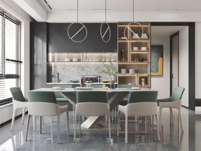 Luxury apartment 3 3D model