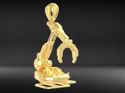 Crawler Crane Pendant 3D print model