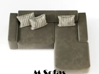 Zeus Corner Sofa  3D model