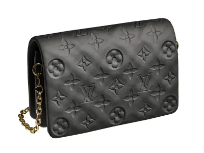 Louis Vuitton Pochetter Coussin Low-poly 3D model