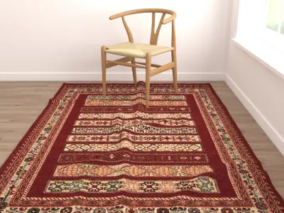 Rugs No 405 Low-poly 3D model
