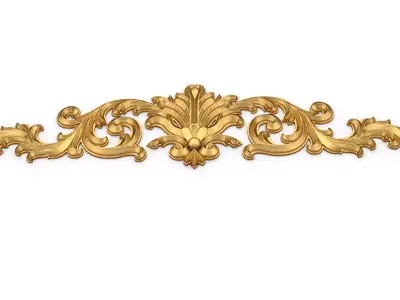 carved classic decorative ornament cnc 3d printing stl 46 3D print model
