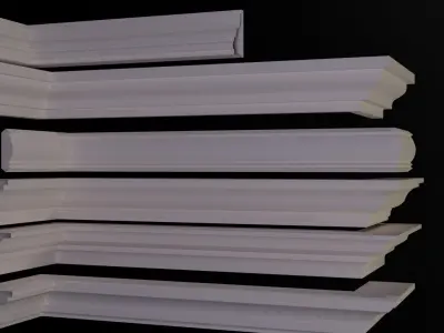 Architecture Cornice premium Pack 3D model