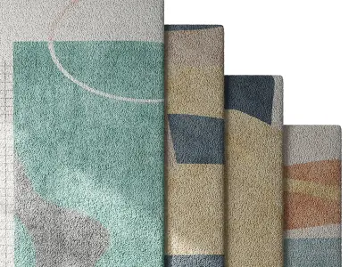 Carpet set 26 3D model