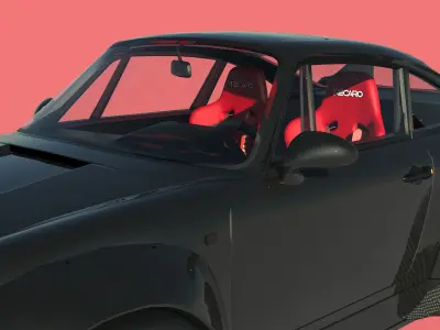 PORSCHE RWB  3D model