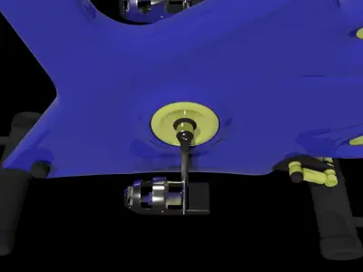 Exercise Bike 3D model