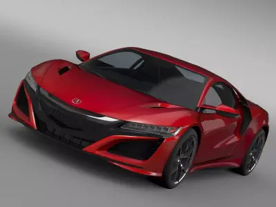 Acura NSX 2016 3D model