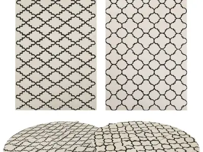Rugs No 638 Low-poly 3D model