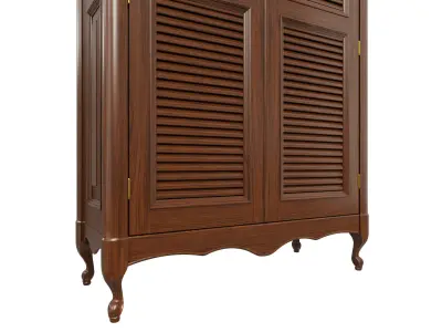 Classic cabinet 06 04 3D model