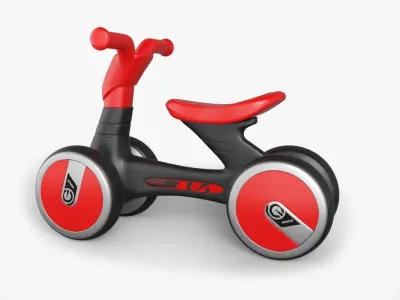 Luddy Baby Balance Bike 3D model