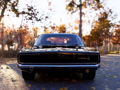 1968 Dodge Charger RT to SRT Restomod 3D model