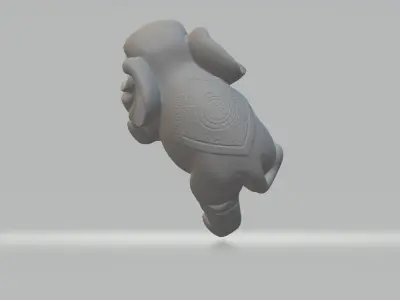 Elephant Sculpture 3D print model