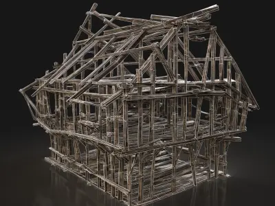 Free for awesome people Free low-poly 3D model