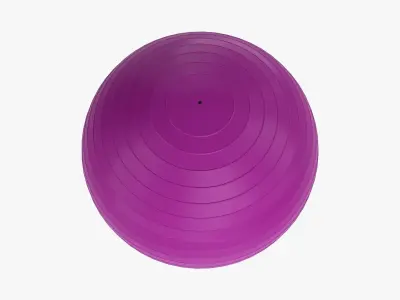 Fitness exercise ball 3D model