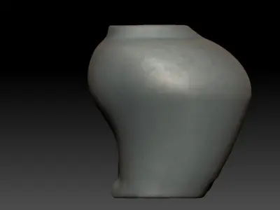 face-vase 3 sculpture with face 3D print model