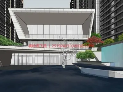 Housing Project Demonstration Area 3D model