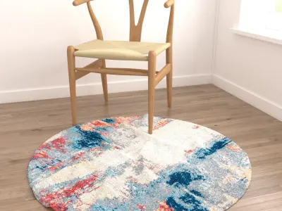 Rugs No 470 Low-poly 3D model