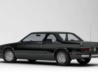 Buick LeSabre Coupe 1986 3D model