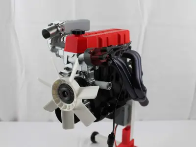 Engine 22RE 3D print model