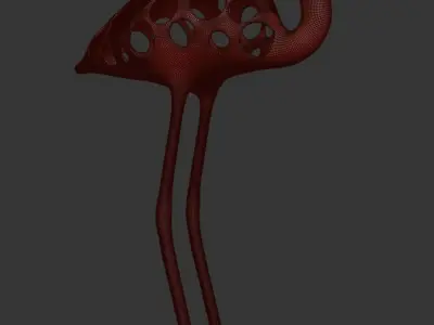 Decorative Bird 3D print model