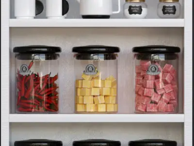 Trifles for the kitchen 3D model