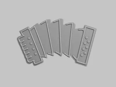Music Emoji Pack 3D Printable 13 Unique Emojis 3D print model