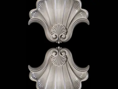 Classic carved 048 3D model