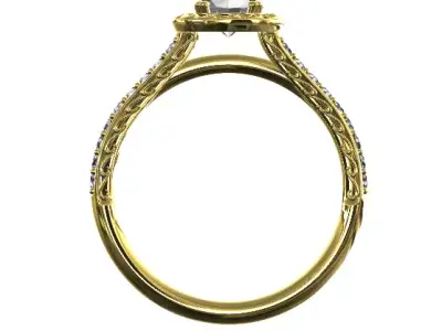 round set ring 3D print model