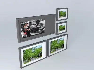 Composition Buenos Aires 01 Free 3D model