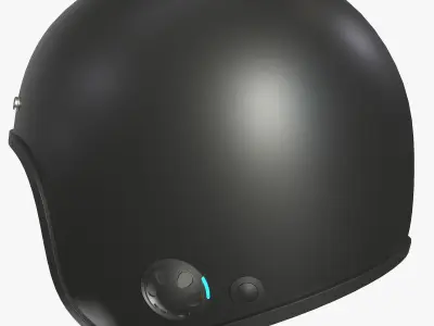 Motorcycle helmet 3D model shop
