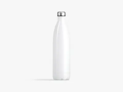 Aluminum Swell Sport Bottle - metal thermo water botle Low-poly 3D model