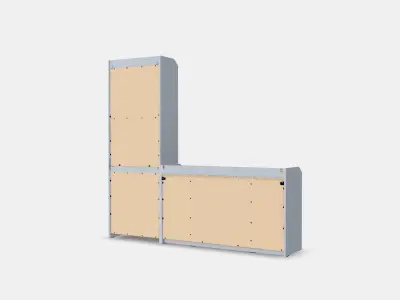 HAUGA storage combi 3D model