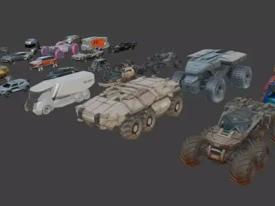 GV set 2 - 20 items 3D model