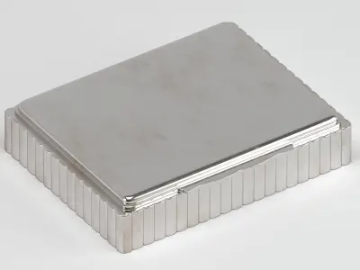 Silver Box 3D model