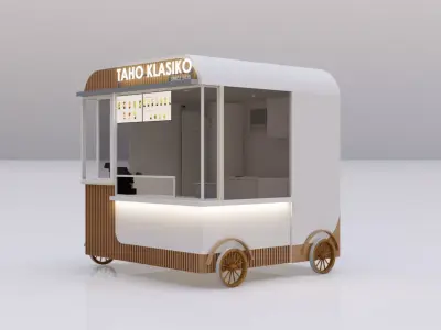 Kiosk 3D model