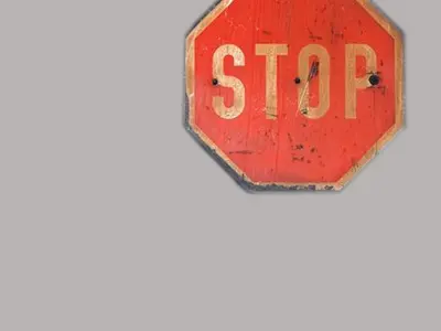 Road Sing STOP 3D model