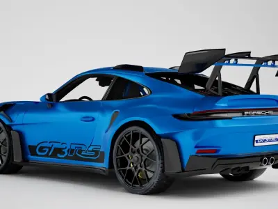 Porsche 911 GT3 RS 992 2023 3D model