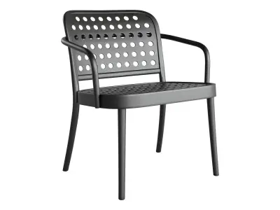 822 Armchair by TON 3D model