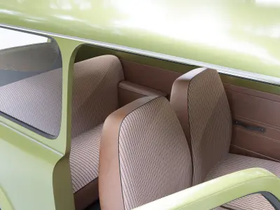 Trabant 601 kombi 1975 with interior 3D model