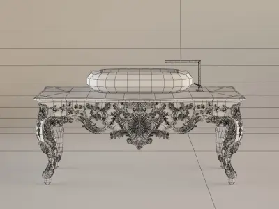Bisazza bagno console 3D model