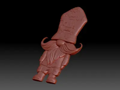 Gnome 3D print model