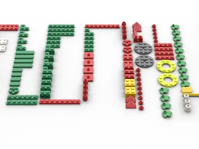 TwindBricks3D - 40293 Christmas Carousel 3D print model